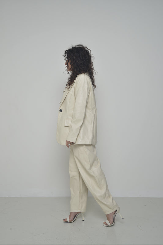 Pantaloni ‘Ecopelle Balloon’