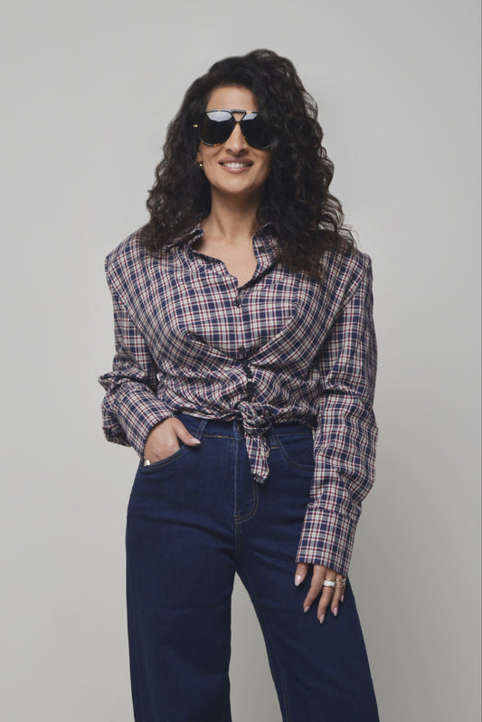 Camicia con spalline Lumina