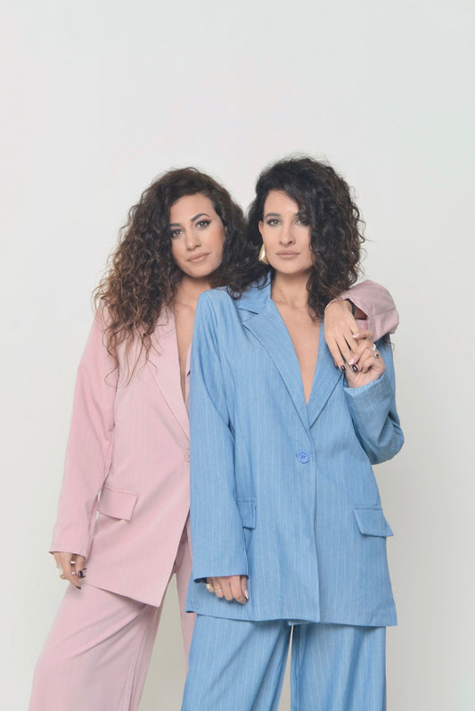 Tailleur Gessato ‘Oversize’