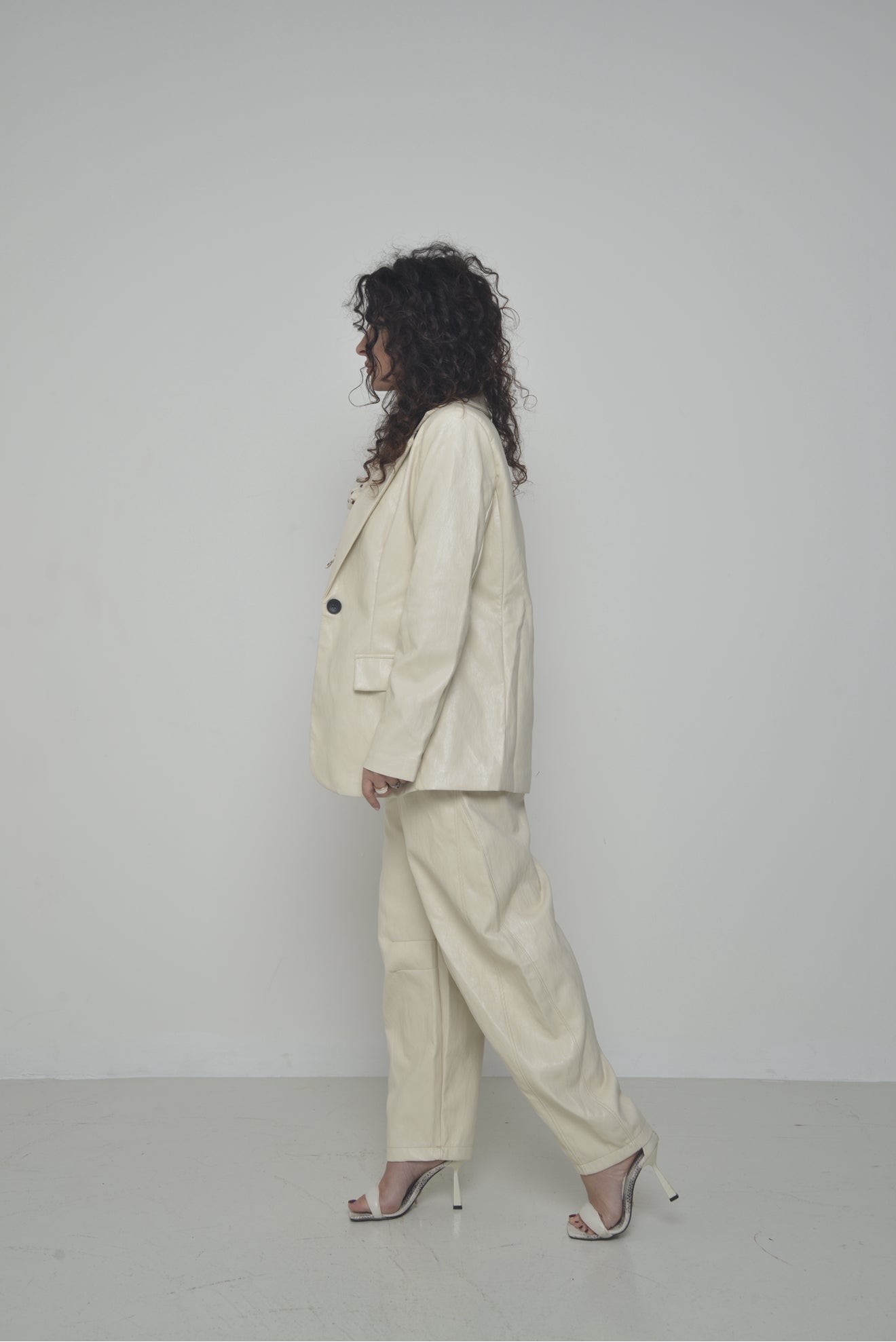 Pantaloni ‘Ecopelle Balloon’