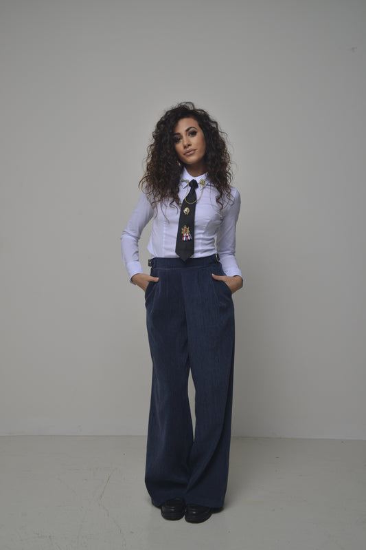 Camicia con cravatta Ninèe